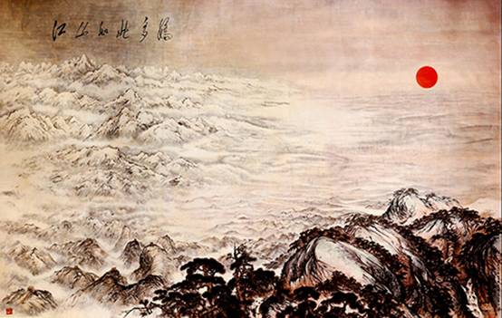 巨匠的筆下，江山是如此多嬌！