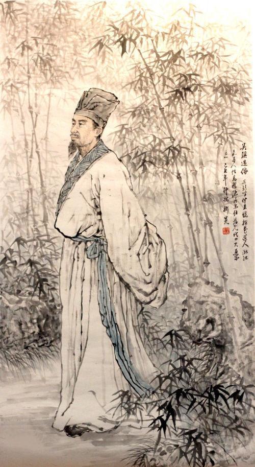 身外求身，夢中索夢，吳鎮(zhèn)漁隱作品欣賞