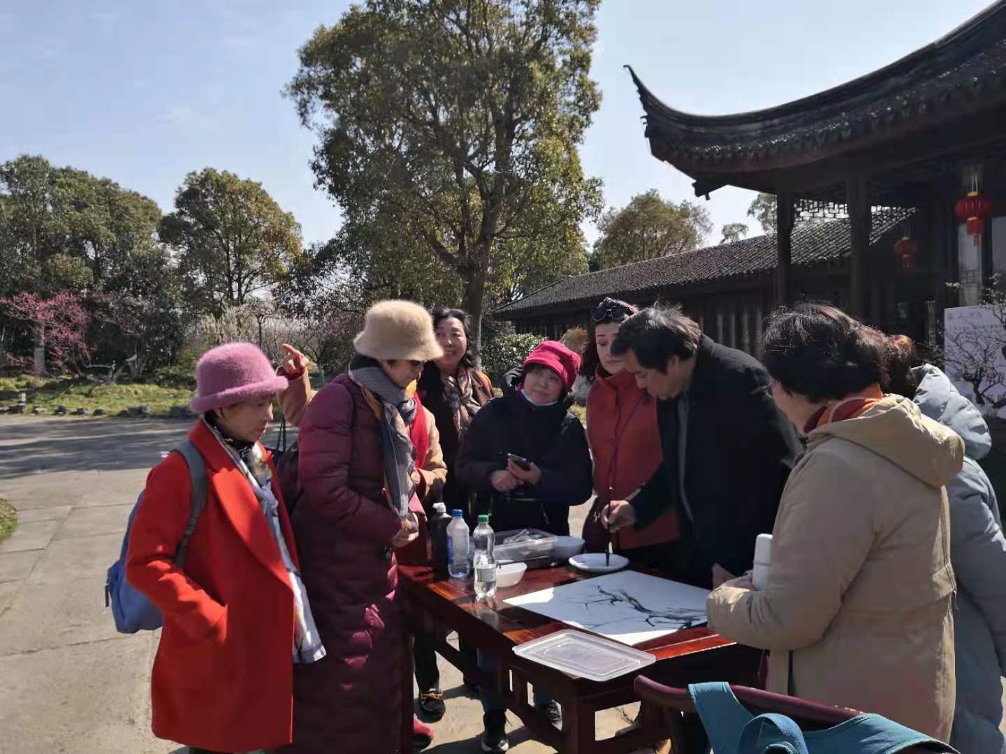 點亮唐詩宋詞、打卡詩畫江南——記畫家夏建峰